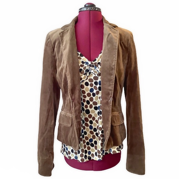 🏷NWT MICHAEL BY MICHAEL KORS Polka Dot Top - Picture 7 of 8